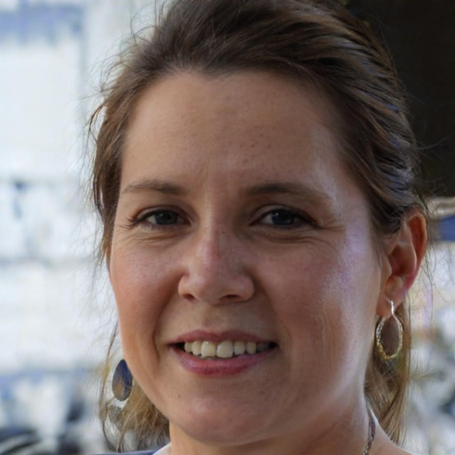 Portrait of Petra Voskamp, financial systems analyst